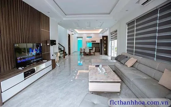 Phòng khách villa sao biển sb125